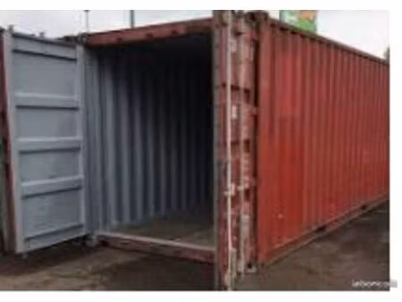 a ste anne conteneur pour stockage de meubles  matériaux  voiture etc