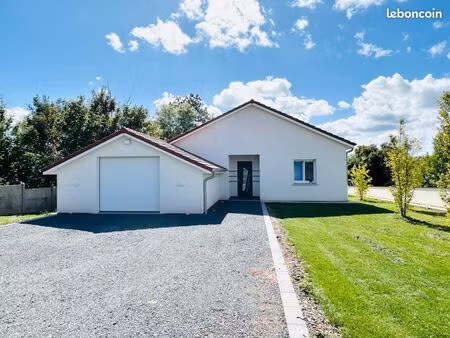 maison neuve plain-pied 2024 de 120 m² + garage 30 m² – terrain 1 206 m²