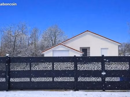 maison plain-pied 2024 de 120 m² + garage 30 m² – terrain 1 202 m²