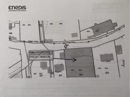 terrain constructible viabilisé de 24 90 ares