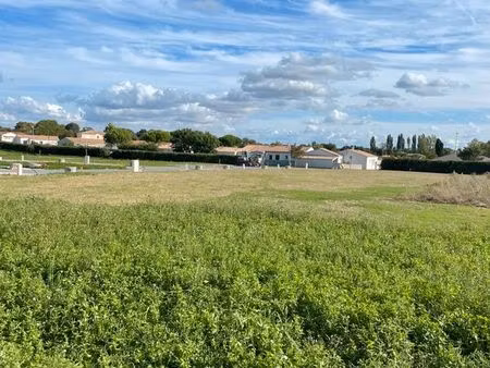 terrain viabilisé 285 m² – surgères (17700)