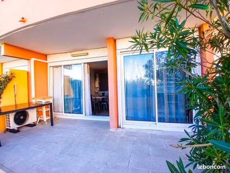 ? charmant appartement 25 m² + terrasse 15 m² – port leucate ?