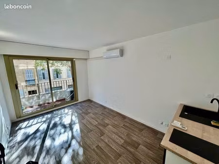 studio occupé / résidence avec gardien