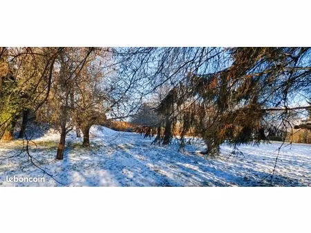 vend terrain non constructible