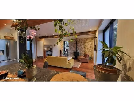 maison 110m2 (5 pièces) + atelier et jardin