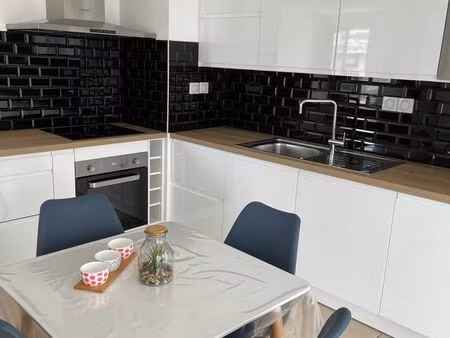 t3 meublé + 2 terrases