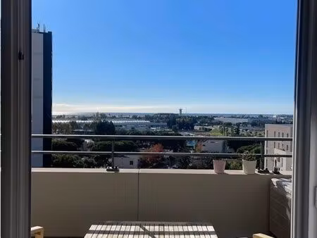 à vendre - appartement 3 pièces vue mer 8 eme étage