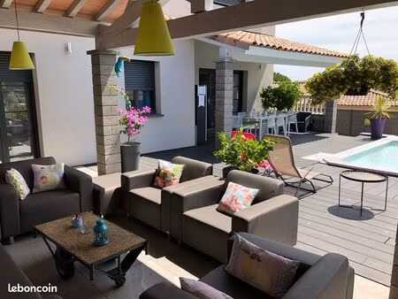 bel ensemble immobilier 2 villas et 2 piscines