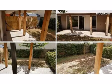 bien rare : appartement t2 avec jardin - logement pmr