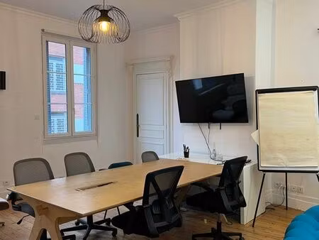 location bureaux équipé 135m2