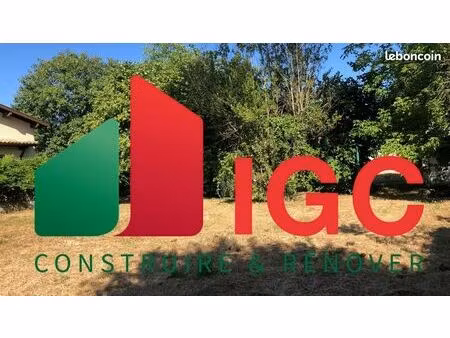 terrain 550 m² lanton