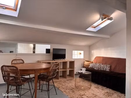 studio meublé - climatisé & lumineux