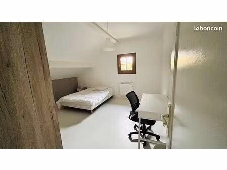 chambre à louer - 17m2 - jardin et parking - 50m du tram b