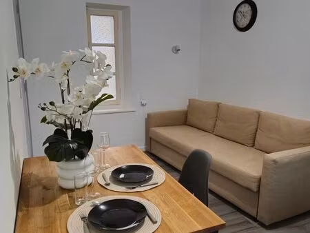 superbe studio meublé et refait à neuf - 30m²