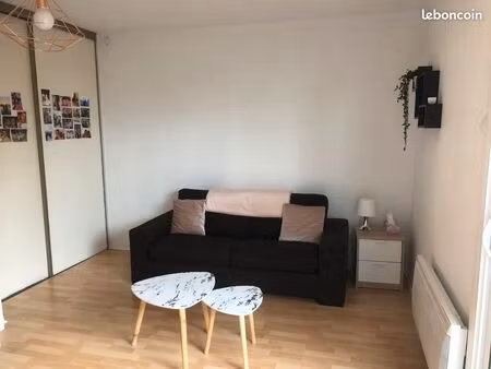 studio meublé avec jardin