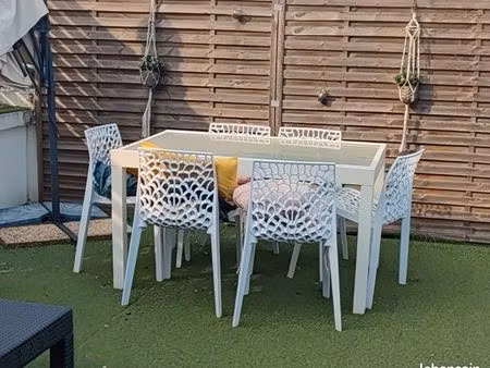 appartement 3eme avec grande terrasse - jean rostand bobigny