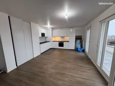 à louer – 2 pièces meublé – 51 m² – terrasse – parking – résidence neuve