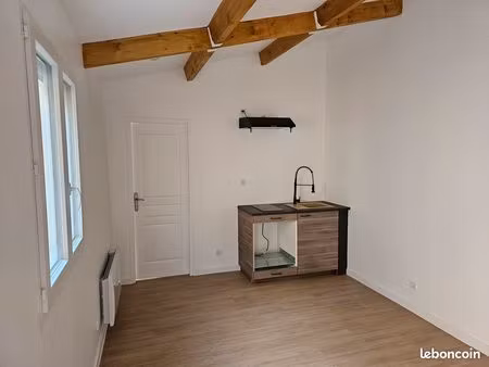 appartement t2 29 m² récent (eau et électricité compris)