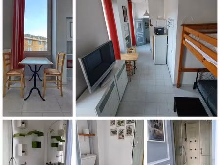 studio dans résidence fermée avec parking