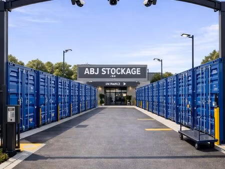 location box de stockage 100% plain-pied à angers - garde-meubles sécurisé  accès 24/7