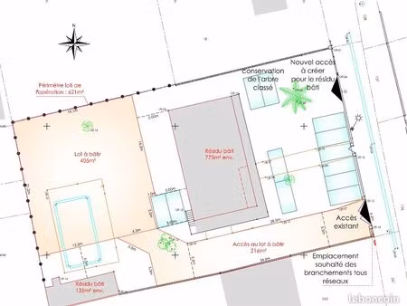 terrain à batir aucamville