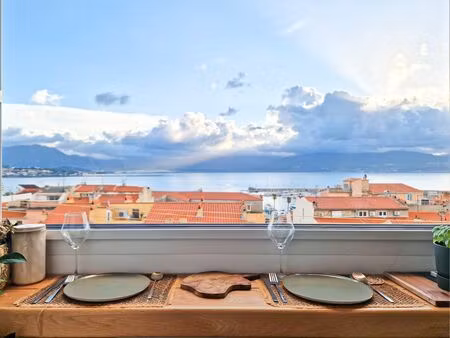 appartement grand t3 traversant – vue mer panoramique – ajaccio cours napoléon