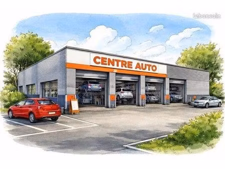 commerce autos 650 m²