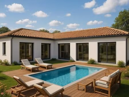 terrain 551 m² montussan