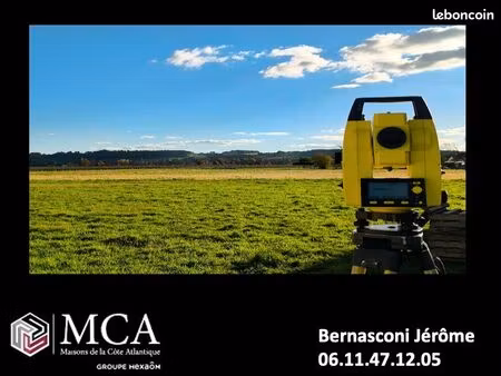 terrain 1 300 m² pugnac