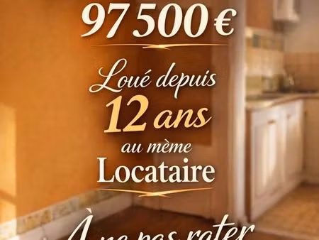 studio loué chanzy ⎪produit rare