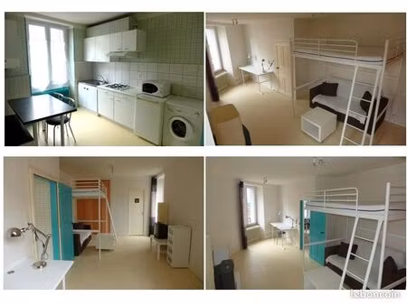 t1 bis meublé 36 m²  centre ville rodez  dans maison individuelle proche tous commerces