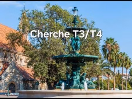 particulier cherche t3 ou t4