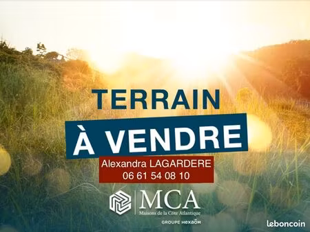 terrain 1 100 m² bouglon