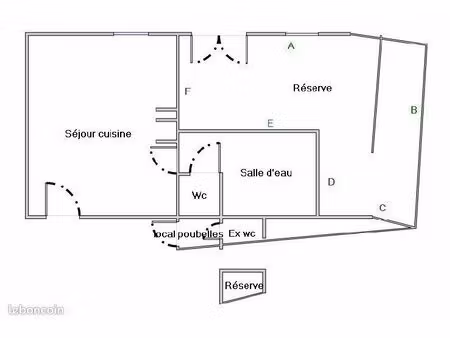 bâtiment 2 appartements loués – fontevraud centre