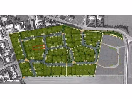 terrain viabilisé 417 m² – saint-jean-de-liversay (17170)