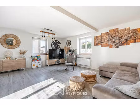 appartement au coeur d'un village chargé d'histoire