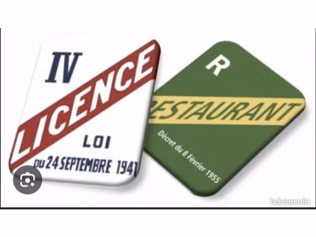 bar restaurant licence 4