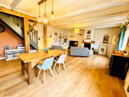 longere de charme avec grand jardin