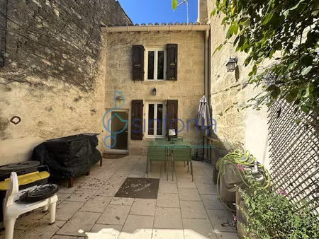 maison de village de caractère avec terrasse idéale primo-