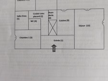 appartement location 87 m²