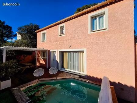 maison contemporaine 98 m² avec piscine  climatisation et suite parentale – impasse au cal