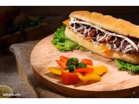 commerce restauration rapide  glacier trouville sur mer