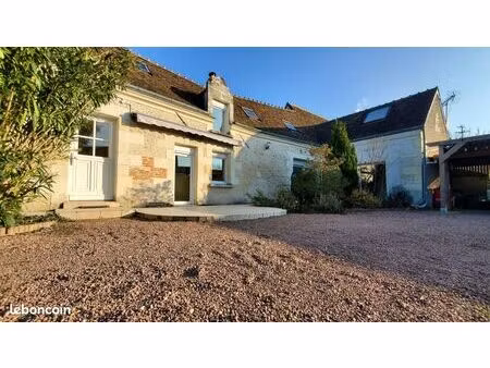 magnifique longère rénovée aux portes d'amboise