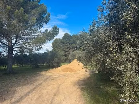 terrain 460 m² saint chamas