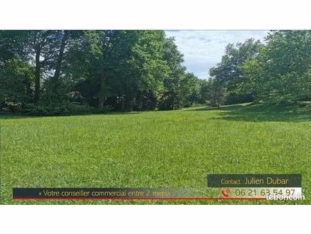 terrain 960 m² sadirac