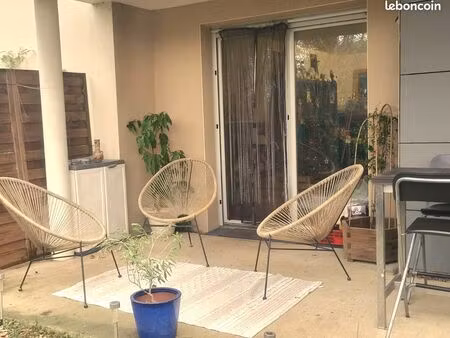 blagnac – t3 62 m² + jardin privé