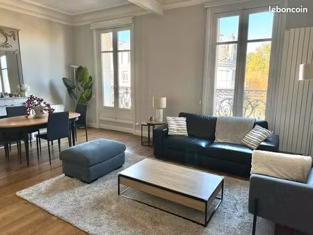 appartement haussmannien 90m2 darcy