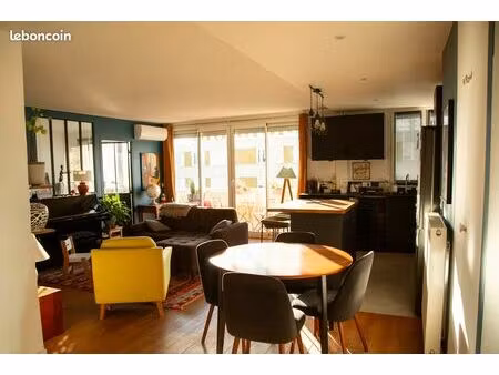 appartement 4 pièces avec balcon – 83m² – haut de jourdain (paris 20e)