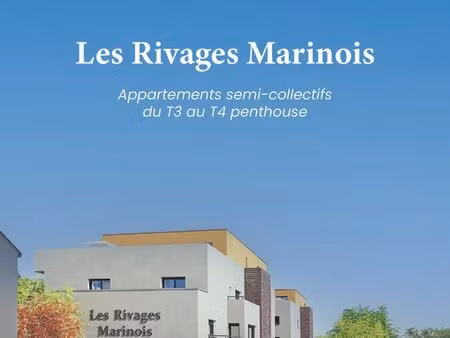 appartements neufs f 3 climatises expo sud a 400 m de la plage
