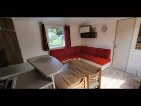 vente terrain de loisirs avec mobil home